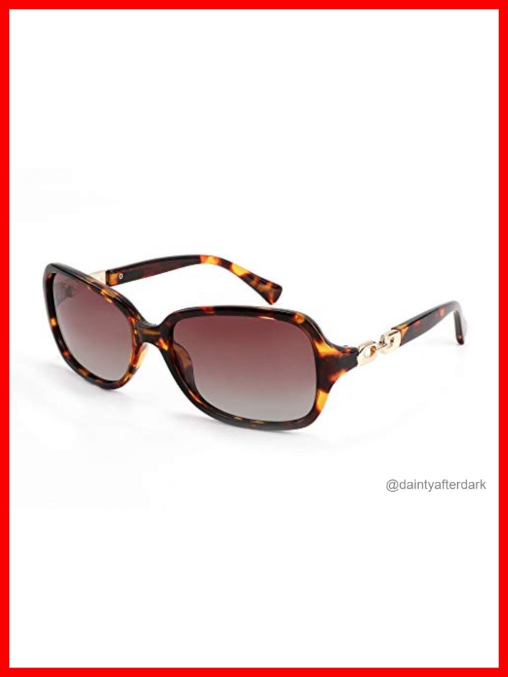 FEISEDY Womens Polarized Sunglasses Square Wraparound UV400 Mirrored